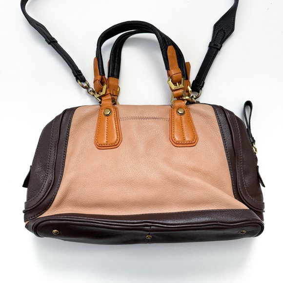 OrYANY Multicolored Leather Satchel Crossbody Bag - Picture 5 of 8